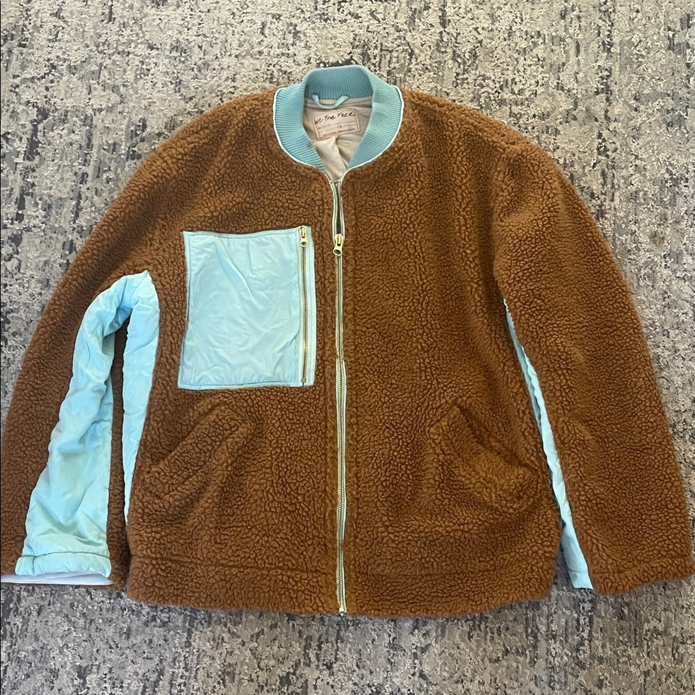 We The Free Rivington Sherpa Jacket Free People - Picture 5 of 7